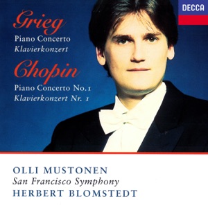 Cover of Grieg: Piano Concerto / Chopin: Piano Concerto no. 1