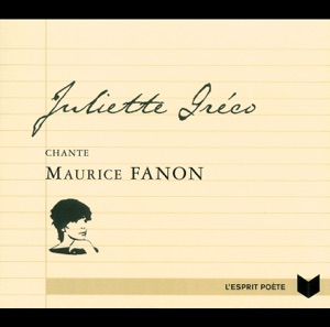 Cover of Juliette Greco chante Maurice Fanon