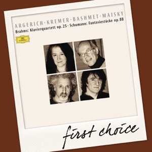 Hoes van Brahms: Klavierquartett, op. 25 / Schumann: Fantasiestücke, op. 88