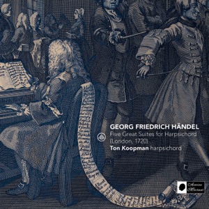 Hoes van Five Great Suites for Harpsichord (London, 1720)