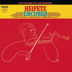 Cover of Heifetz Encores