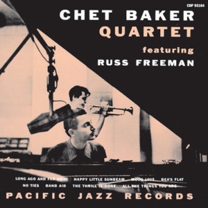 Cover of Chet Baker Quartet featuring Russ Freeman