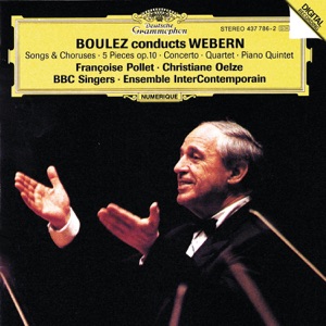 Cover of Boulez Conducts Webern