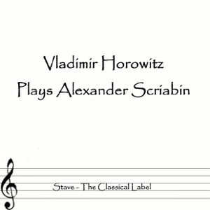 Cover of Horowitz plays Scriabin