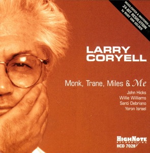 Cover of Monk, Trane, Miles & Me