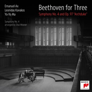 Cover of Beethoven for Three: Symphony no. 4 and op. 97 “Archduke”