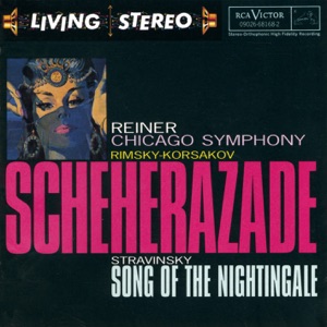 Cover of Rimsky-Korsakov: Scheherazade / Stravinsky: Song of the Nightingale