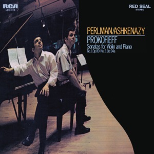 Cover of Prokofiev: Violin Sonata No. 1 in F Minor, Op. 80 & Violin Sonata in D Major No. 2, Op. 94bis