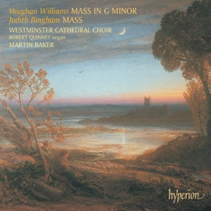 Cover of Vaughan Williams: Mass in G minor / Bingham: Mass