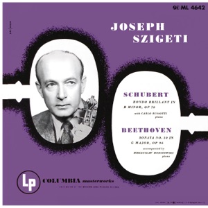 Cover of Schubert: Rondo for Violin and Piano, D. 895 & Violin Sonata in A Major, D. 574 - Beethoven: Violin Sonata No. 10, Op. 96