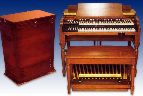 Hammond organ and Leslie