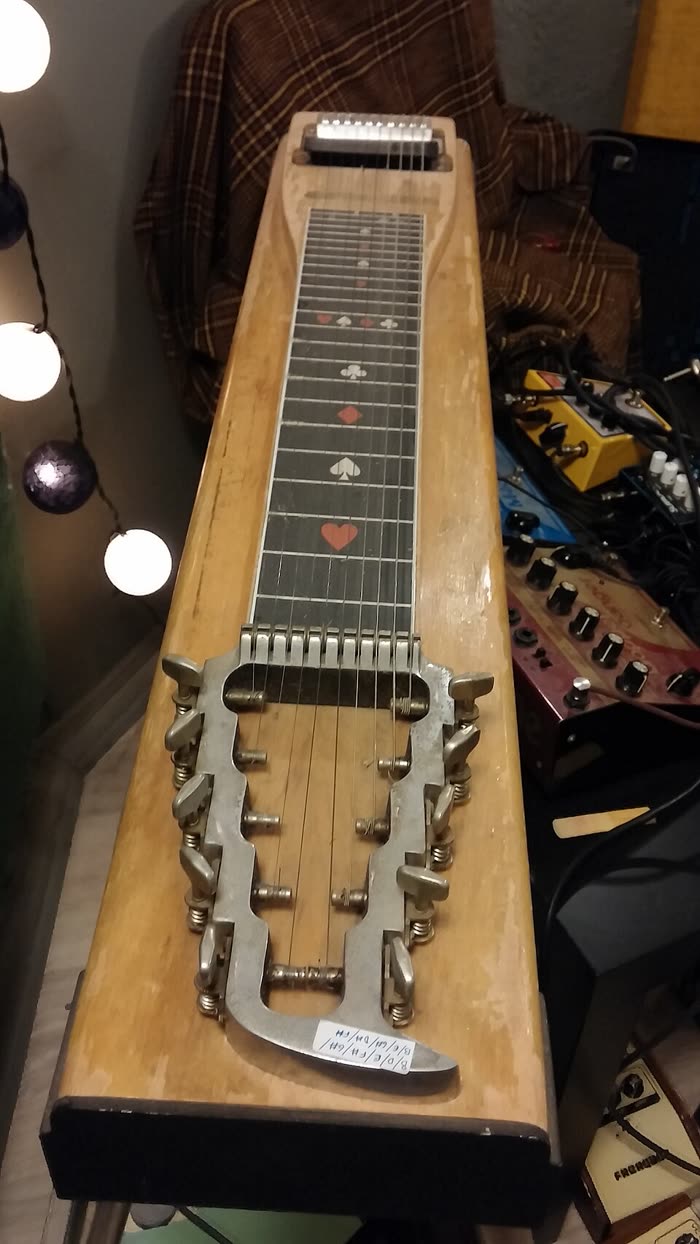 Steelgitaar: lapsteel en pedal steel