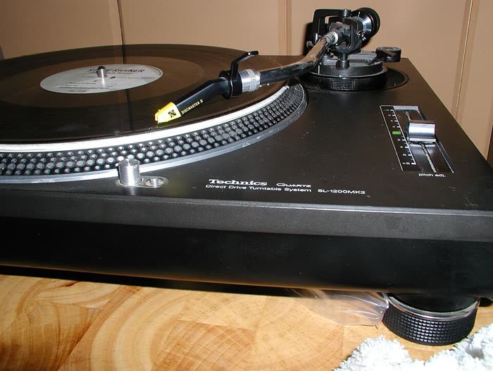 Technics SL-1200 en scratchen